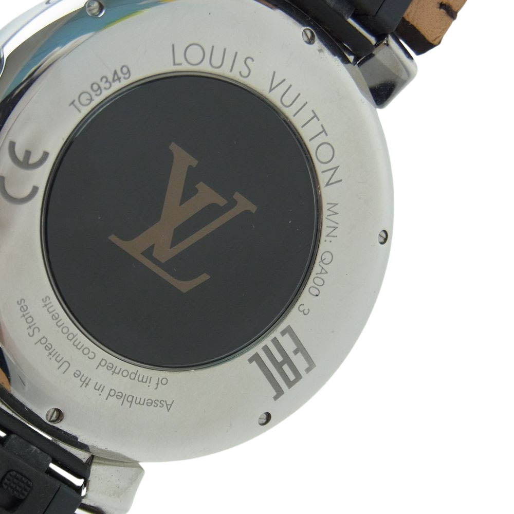 LOUIS VUITTON ルイ・ヴィトン QA003 タンブール ホライゾン モノグラム ベルト 時計 ウォッチ【中古】