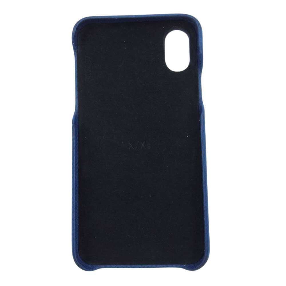 LOUIS VUITTON ルイ・ヴィトン M30273 タイガ iPhoneX XS アイフォン スマートフォン スマホ ケース ブルー系【中古】