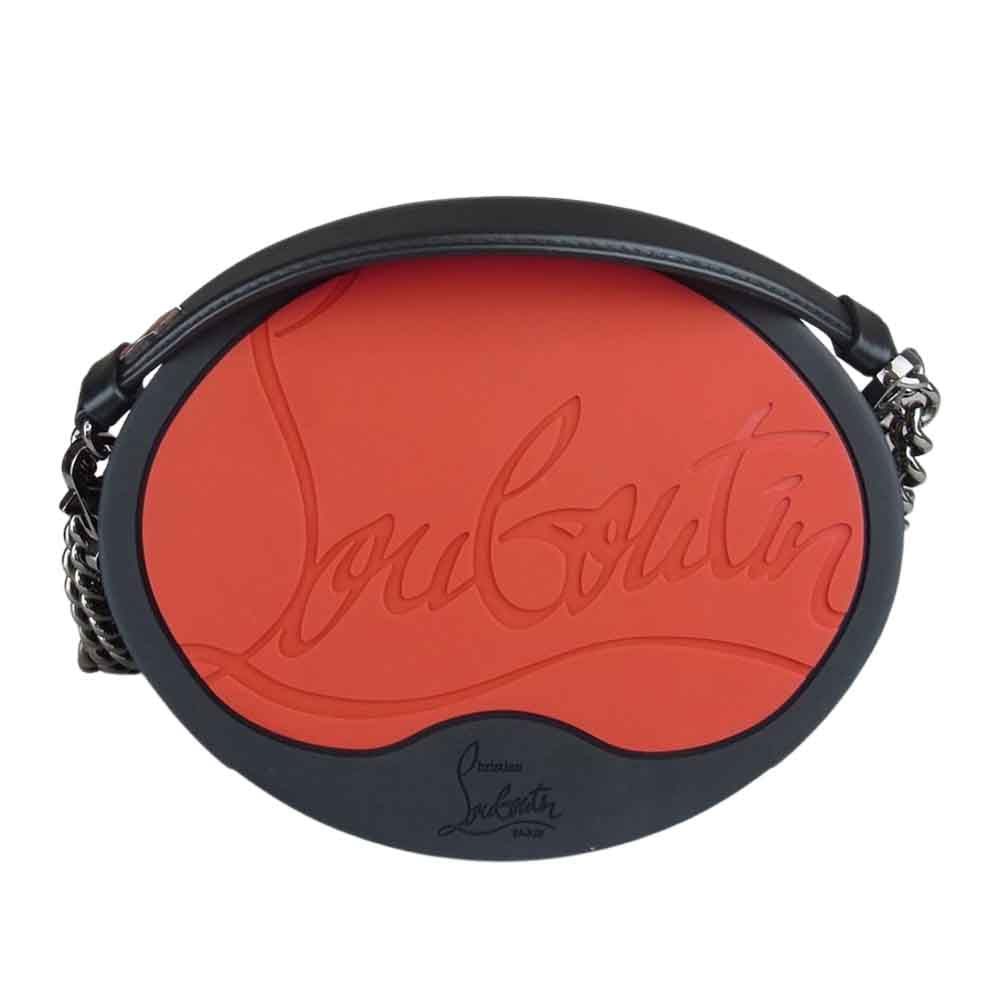 Christian Louboutin クリスチャンルブタン 3195257 Marie Jane マリージェーン バケット ショルダー バッグ ブラック系【中古】
