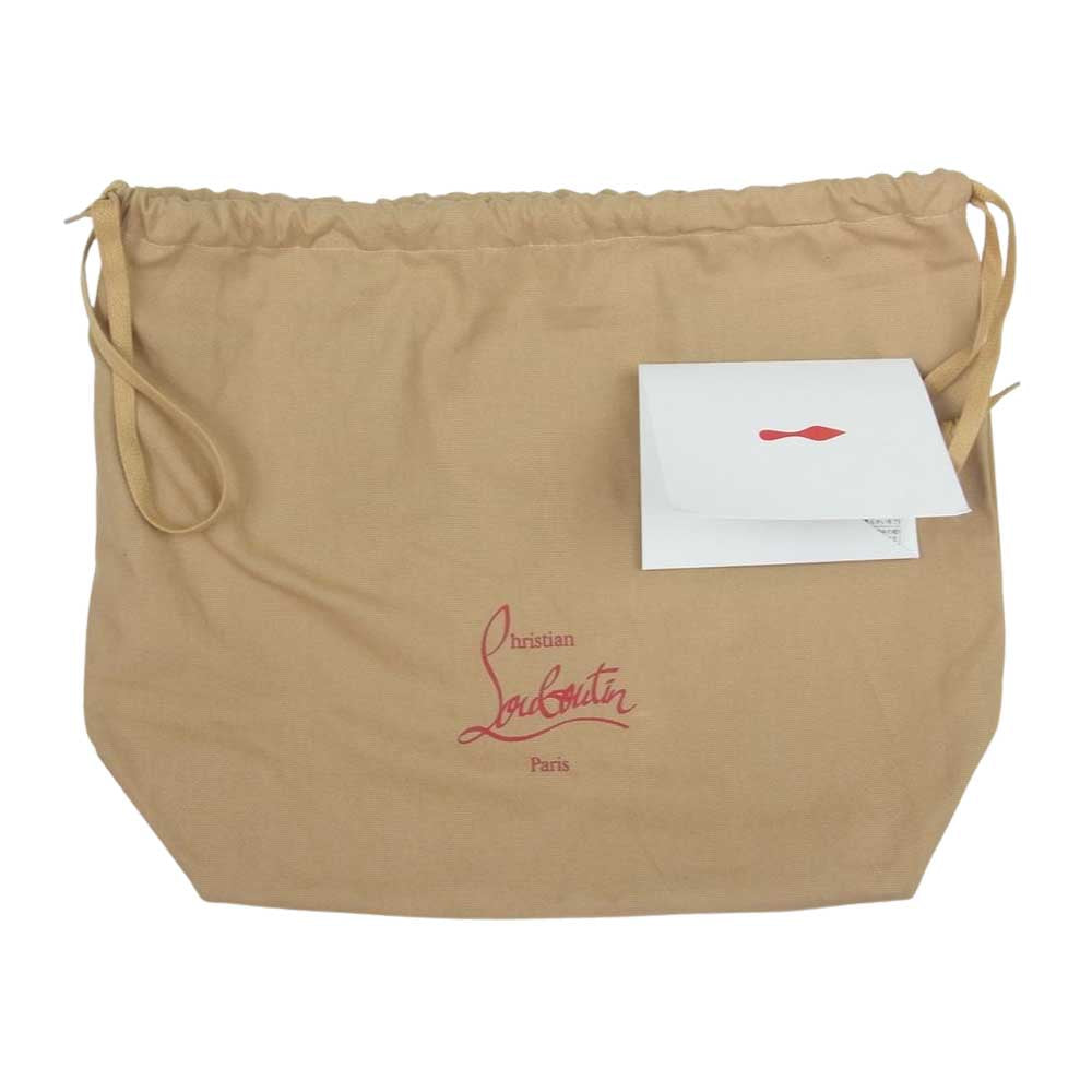 Christian Louboutin クリスチャンルブタン 3195257 Marie Jane マリージェーン バケット ショルダー バッグ ブラック系【中古】