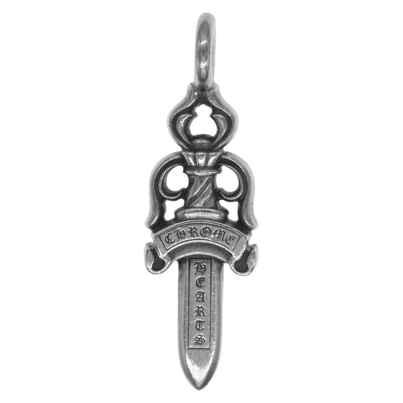 CHROME HEARTS クロムハーツ（原本無） DBL DAGGER ダブルダガー ペンダント シルバー系【中古】