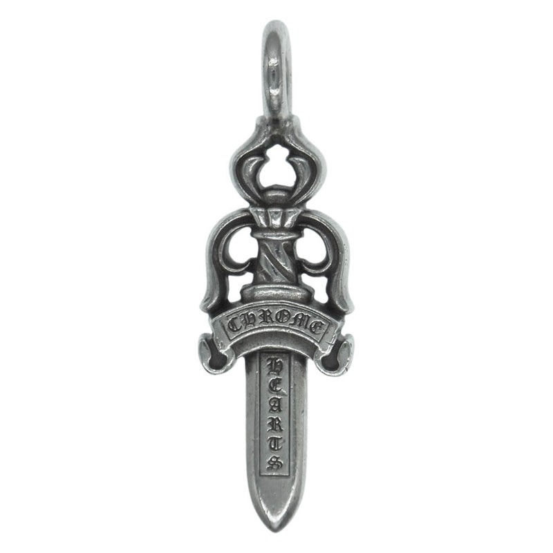 CHROME HEARTS クロムハーツ（原本無） DBL DAGGER ダブルダガー ペンダント シルバー系【中古】