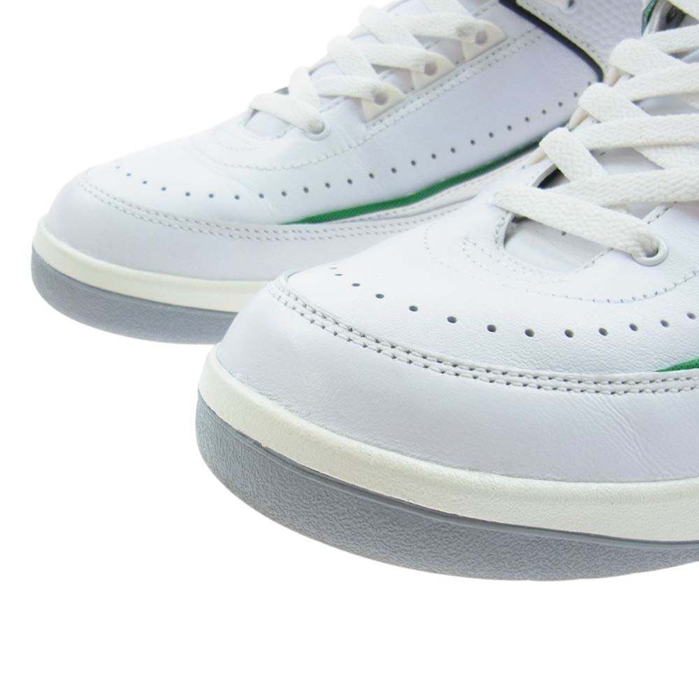 NIKE ナイキ DR8884-103 Air Jordan 2 Retro Lucky Green エアジョーダン レトロ ラッキー グリーン ハイカット スニーカー ホワイト系 グリーン系 27.5cm【中古】