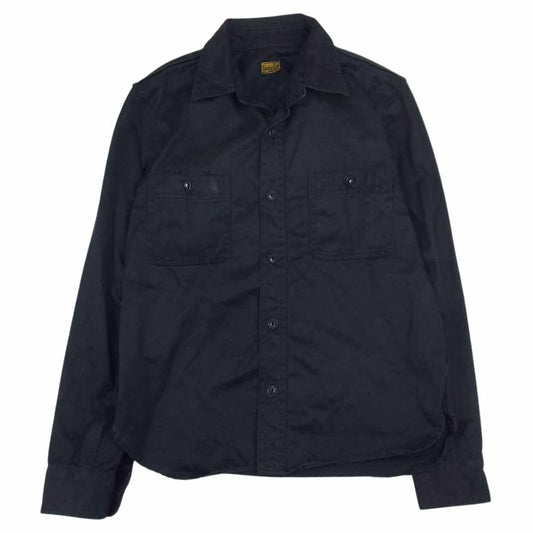 TENDERLOIN テンダーロイン T-WORK SHT ワーク シャツ ダークネイビー系 XS【中古】