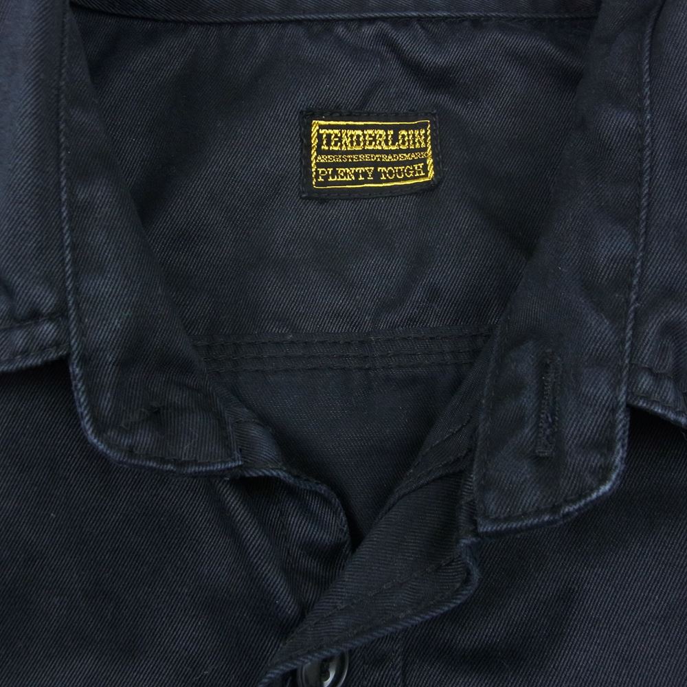 TENDERLOIN テンダーロイン T-WORK SHT ワーク シャツ ダークネイビー系 XS【中古】