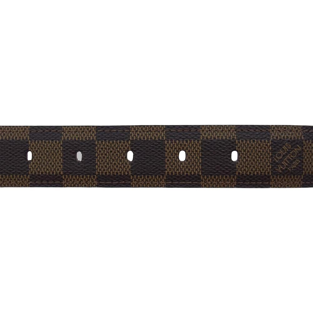 LOUIS VUITTON ルイ・ヴィトン M6995U  ベルト サンチュール エリプス ダミエ ブラウン系【中古】