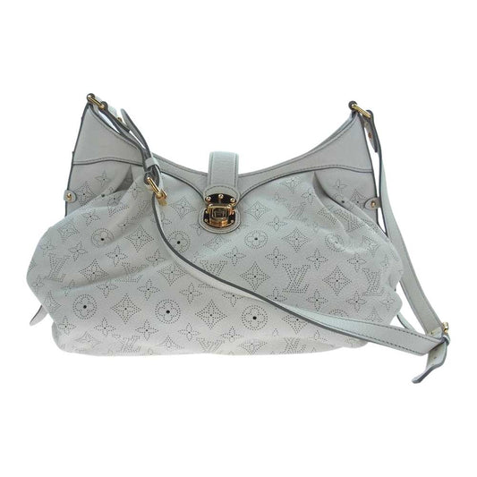 LOUIS VUITTON ルイ・ヴィトン M95973 マヒナ モノグラム パンチング ショルダーバッグ ホワイト系【中古】