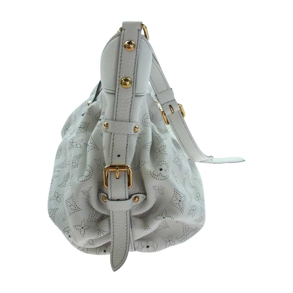 LOUIS VUITTON ルイ・ヴィトン M95973 マヒナ モノグラム パンチング ショルダーバッグ ホワイト系【中古】