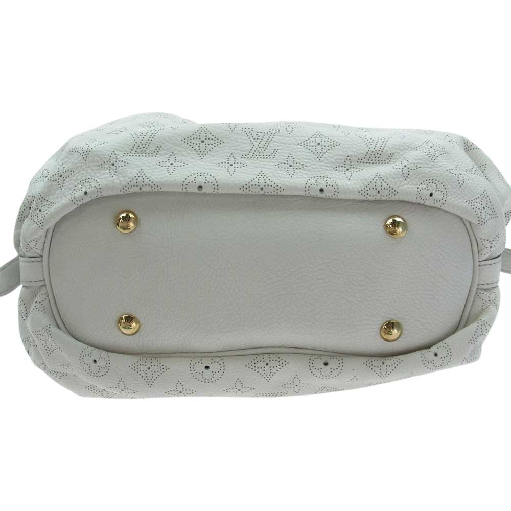 LOUIS VUITTON ルイ・ヴィトン M95973 マヒナ モノグラム パンチング ショルダーバッグ ホワイト系【中古】