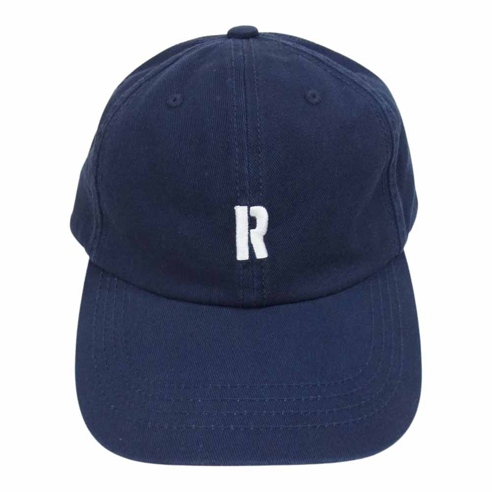 Ron Herman ロンハーマン RHC アールエイチシー ヴィンテージ加工 Rロゴ キャップ ネイビー系【中古】