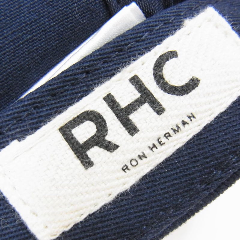 Ron Herman ロンハーマン RHC アールエイチシー ヴィンテージ加工 Rロゴ キャップ ネイビー系【中古】