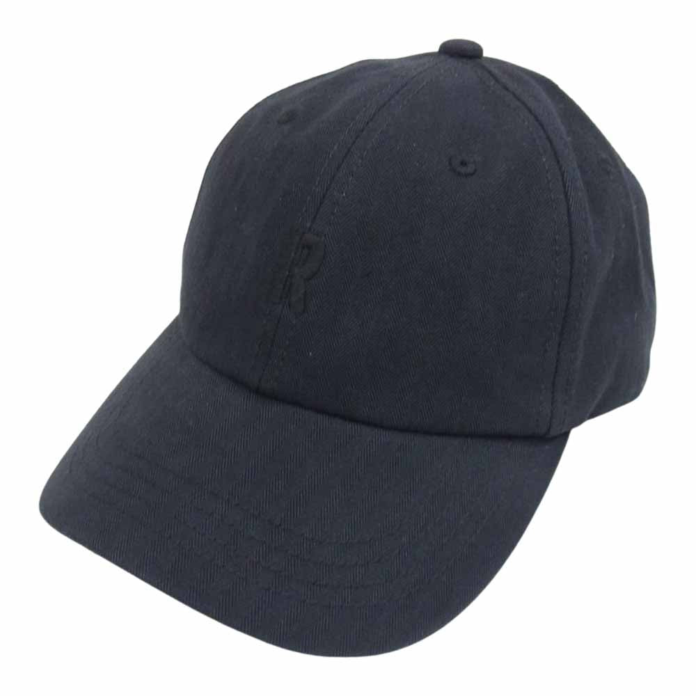 Ron Herman ロンハーマン RHC アールエイチシー ヴィンテージ加工 Rロゴ キャップ ブラック系【中古】