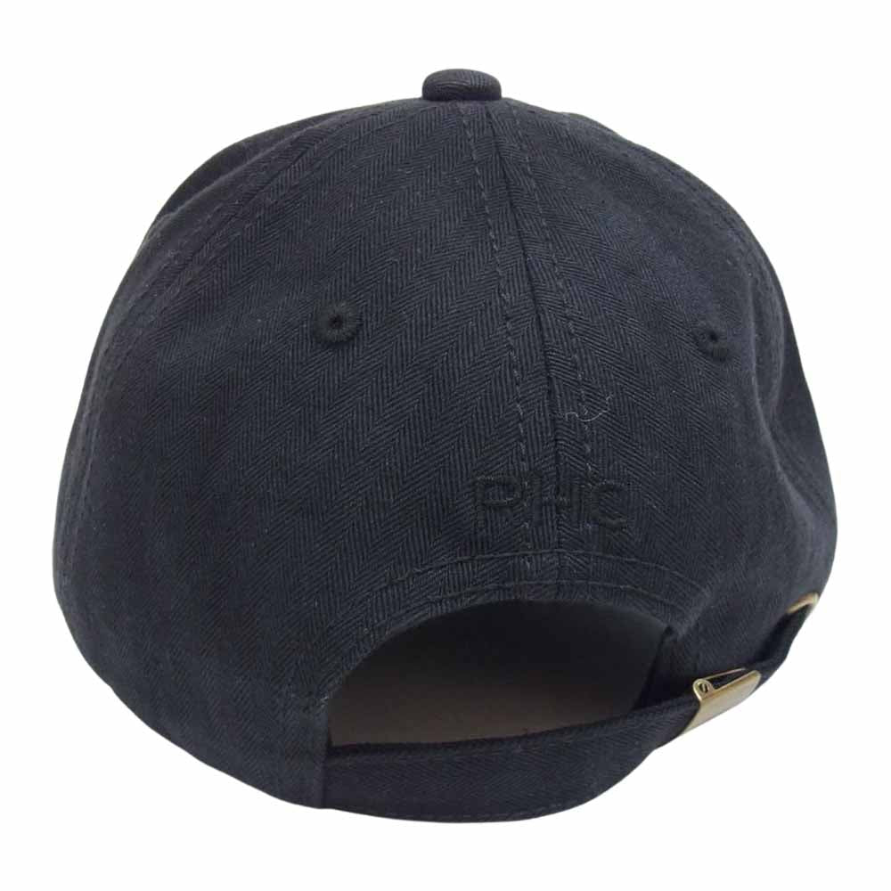 Ron Herman ロンハーマン RHC アールエイチシー ヴィンテージ加工 Rロゴ キャップ ブラック系【中古】
