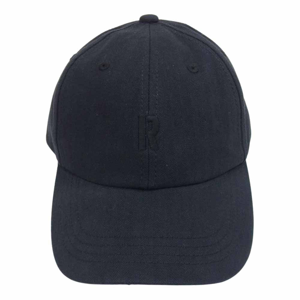 Ron Herman ロンハーマン RHC アールエイチシー ヴィンテージ加工 Rロゴ キャップ ブラック系【中古】