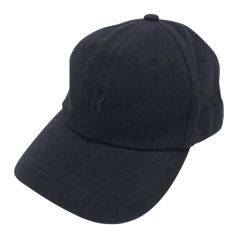 Ron Herman ロンハーマン RHC アールエイチシー ヴィンテージ加工 Rロゴ キャップ ブラック系【中古】