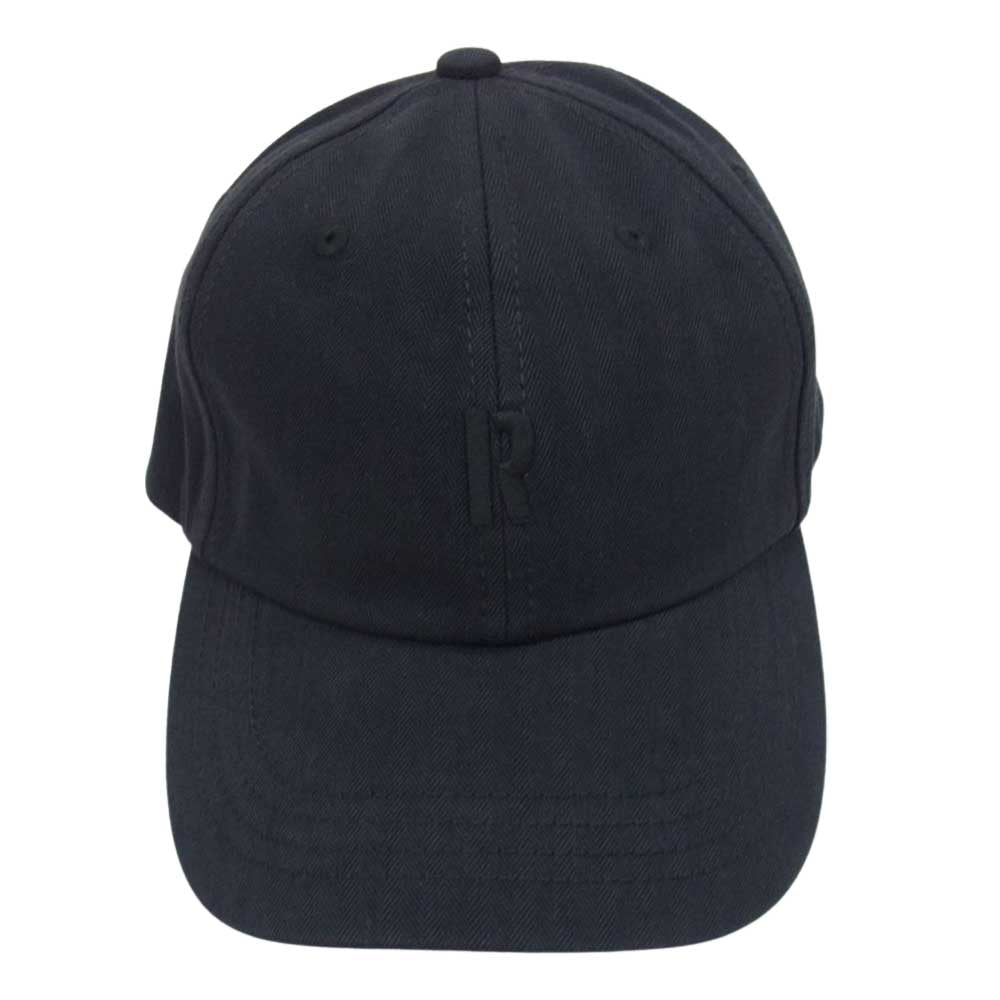 Ron Herman ロンハーマン RHC アールエイチシー ヴィンテージ加工 Rロゴ キャップ ブラック系【中古】