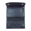 CHROME HEARTS クロムハーツ（原本無） WAVE WALLET ウェーブ ウォレット レザー 長財布 サイフ ブラック系【中古】
