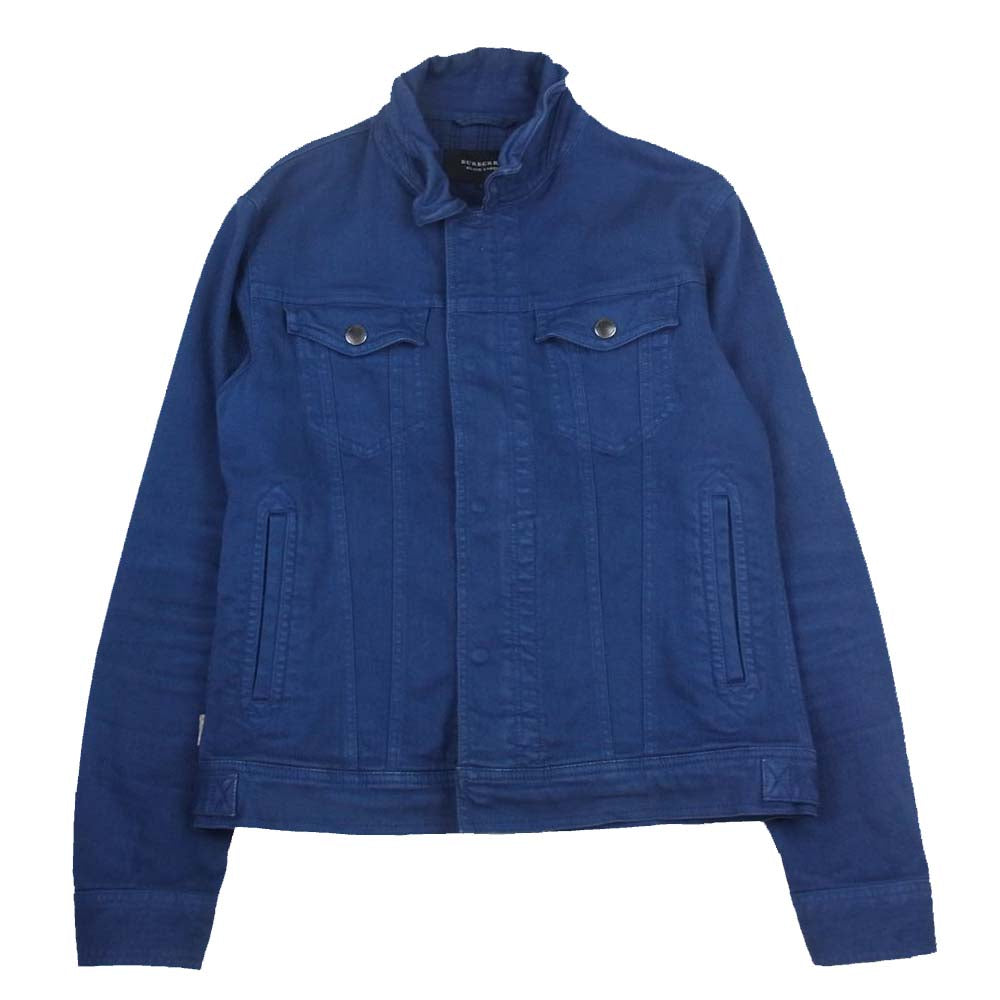 BURBERRY BLACK LABEL バーバリーブラックレーベル D1-F04-603-26 キャンバス Gジャン ジャケット ネイビー系 L【中古】
