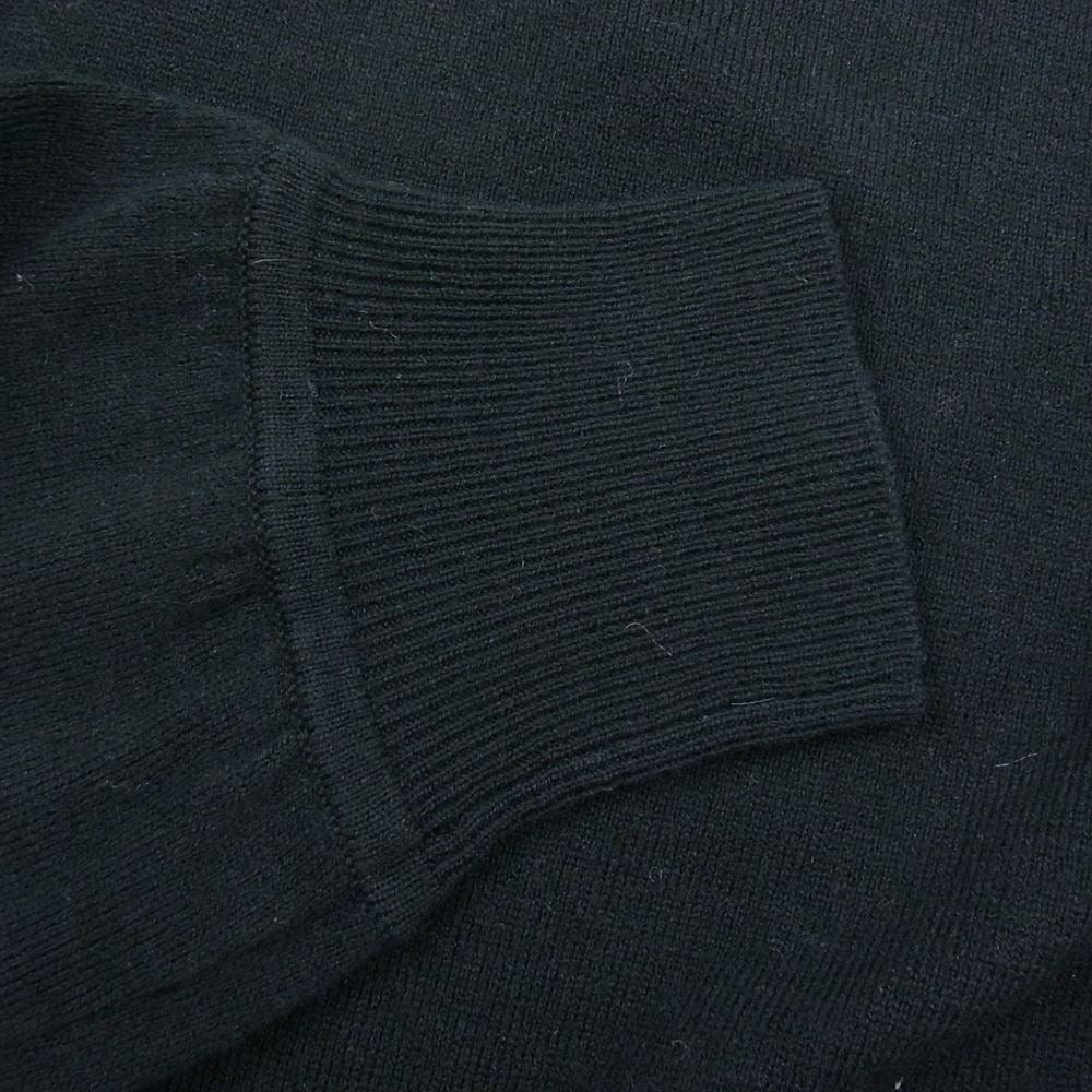 ブルーレーベルクレストブリッジ 55J-73-619-16 ツィード ドッキング ワンピース ブラック系 36【中古】