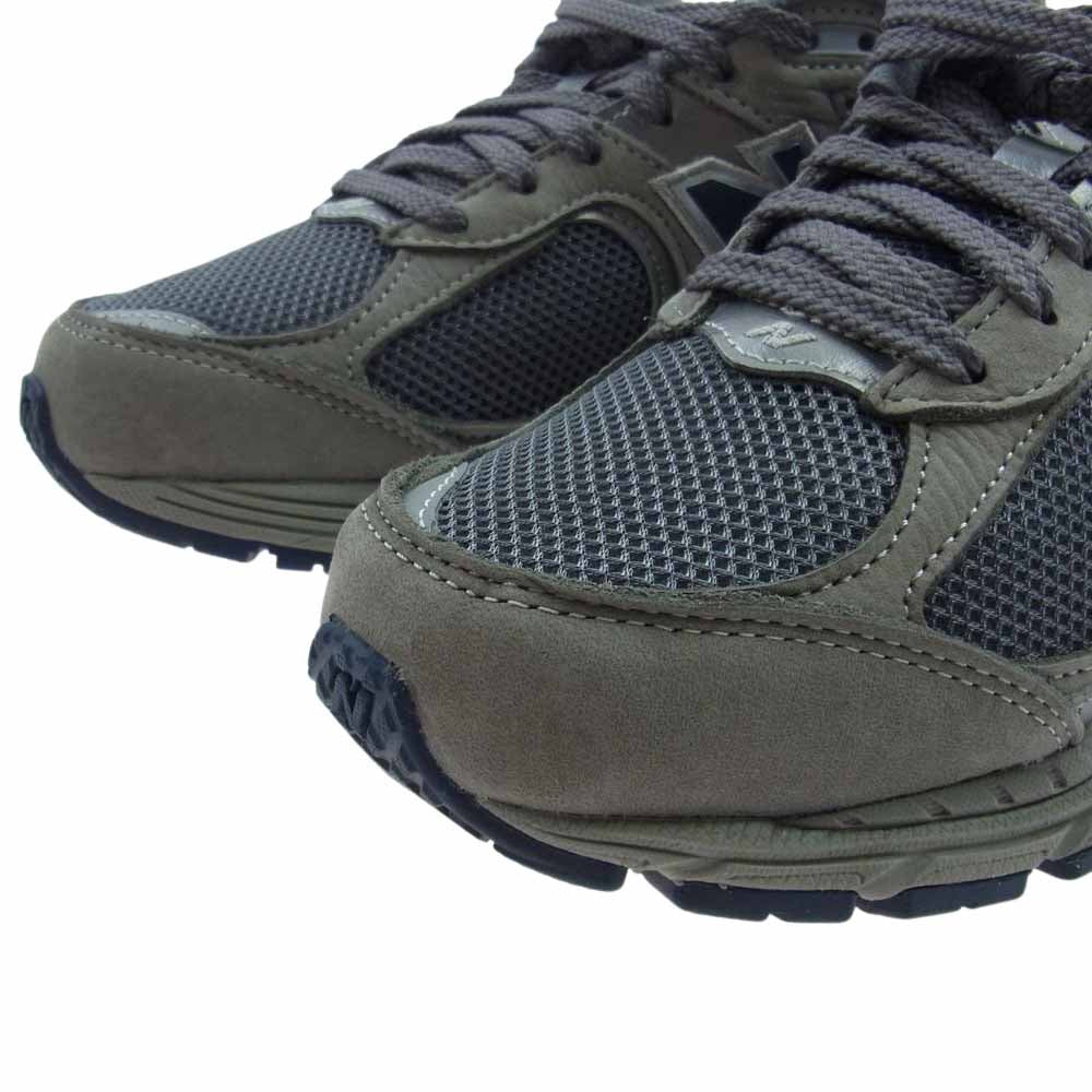 NEW BALANCE ニューバランス ML2002RA ML2002RA スエード ローカット スニーカー グレー系 26.0cm【中古】