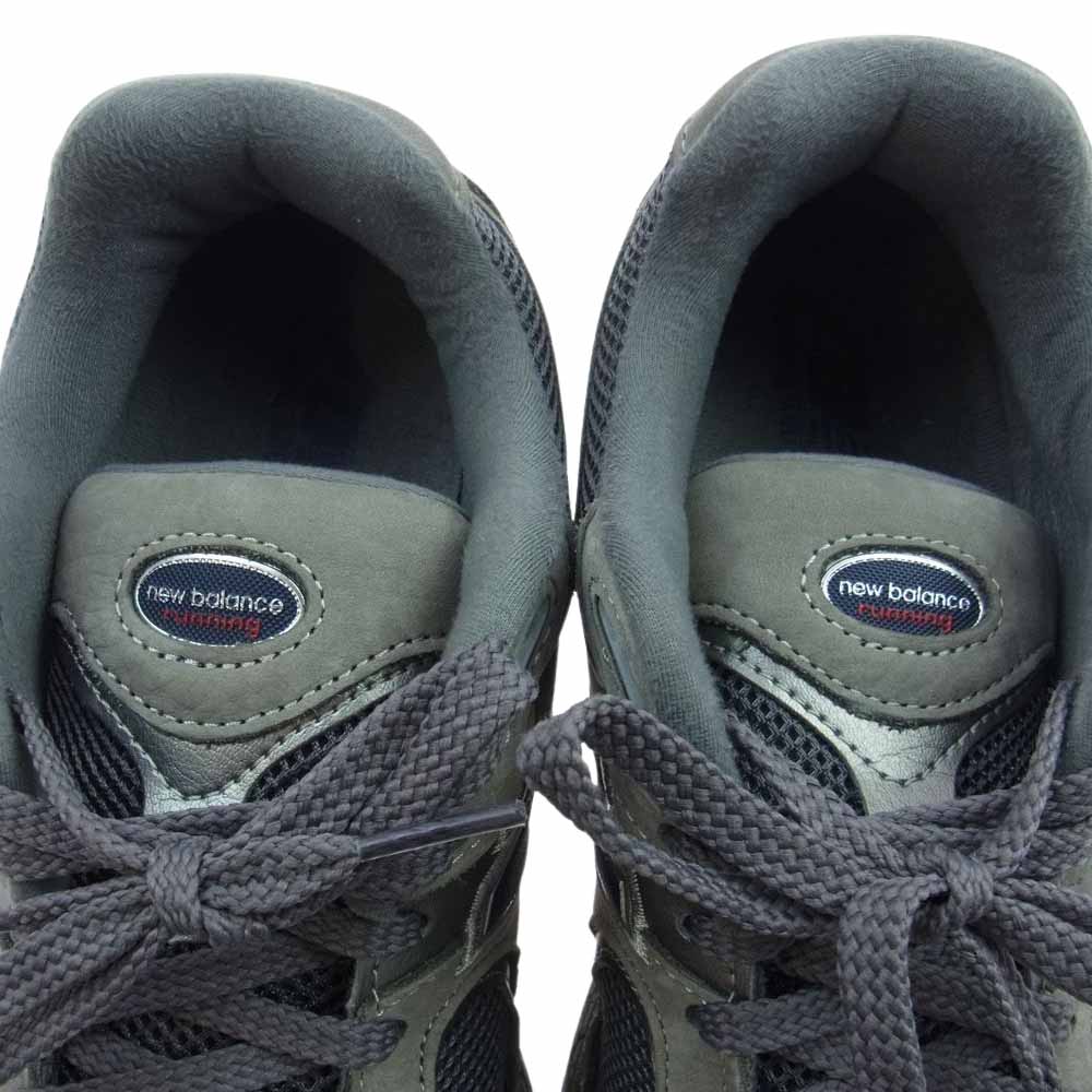 NEW BALANCE ニューバランス ML2002RA ML2002RA スエード ローカット スニーカー グレー系 26.0cm【中古】