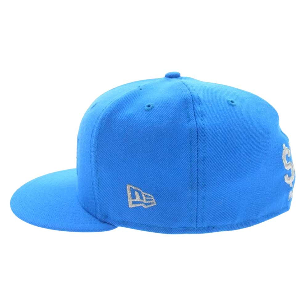 Supreme シュプリーム 20SS New Era $1M Metallic Box Logo Cap 1 ニューエラ ミリオン メタリック ボックス ロゴ キャップ ブルー ライトブルー系 61.5cm【中古】
