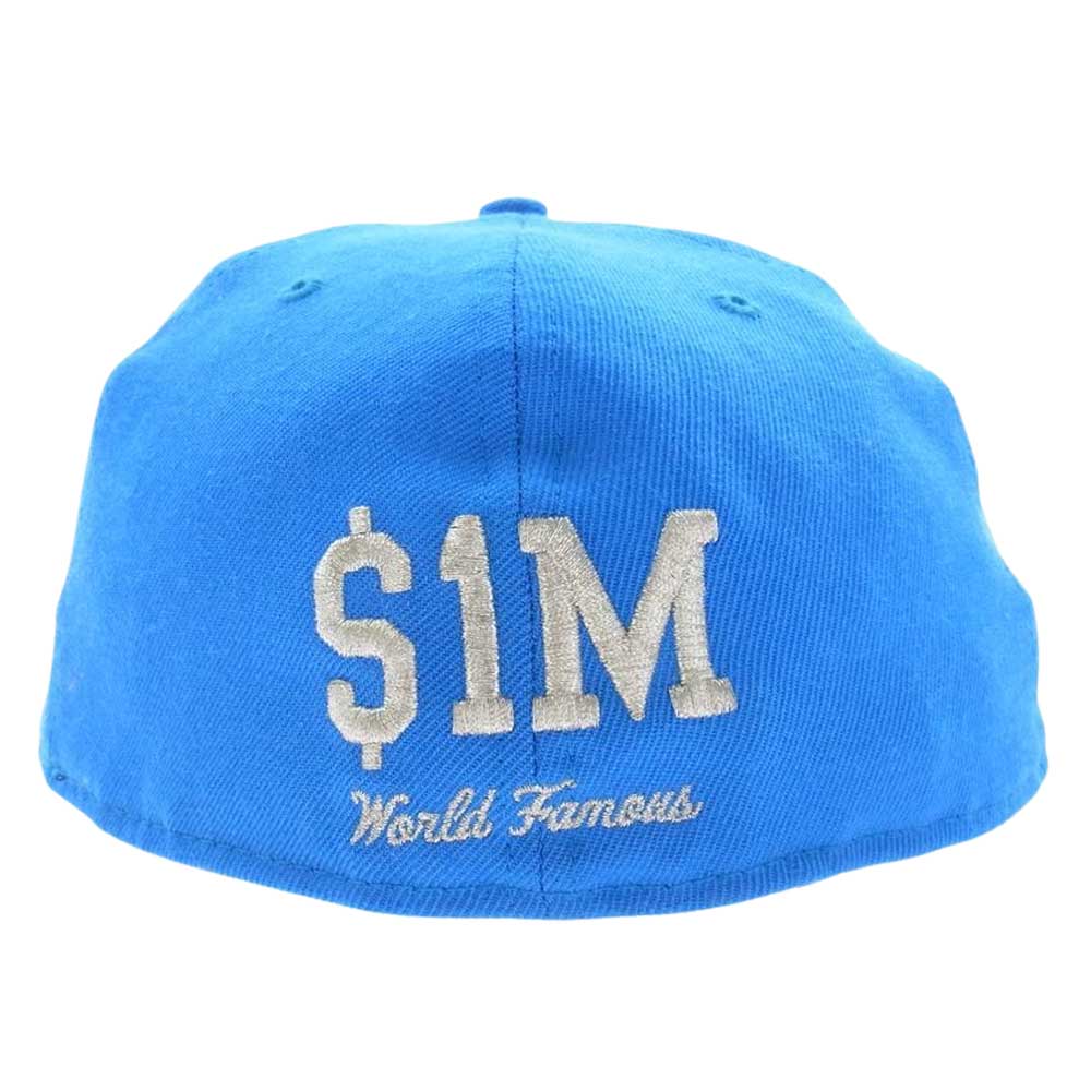 Supreme シュプリーム 20SS New Era $1M Metallic Box Logo Cap 1 ニューエラ ミリオン メタリック ボックス ロゴ キャップ ブルー ライトブルー系 61.5cm【中古】