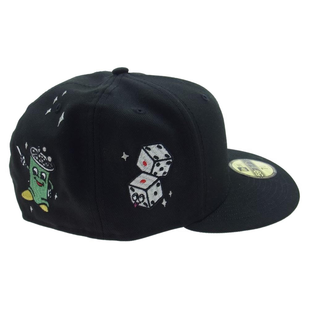 Supreme シュプリーム 22SS Characters S Logo Cap キャラクター Sロゴ キャップ ブラック ブラック系 61.5cm【中古】