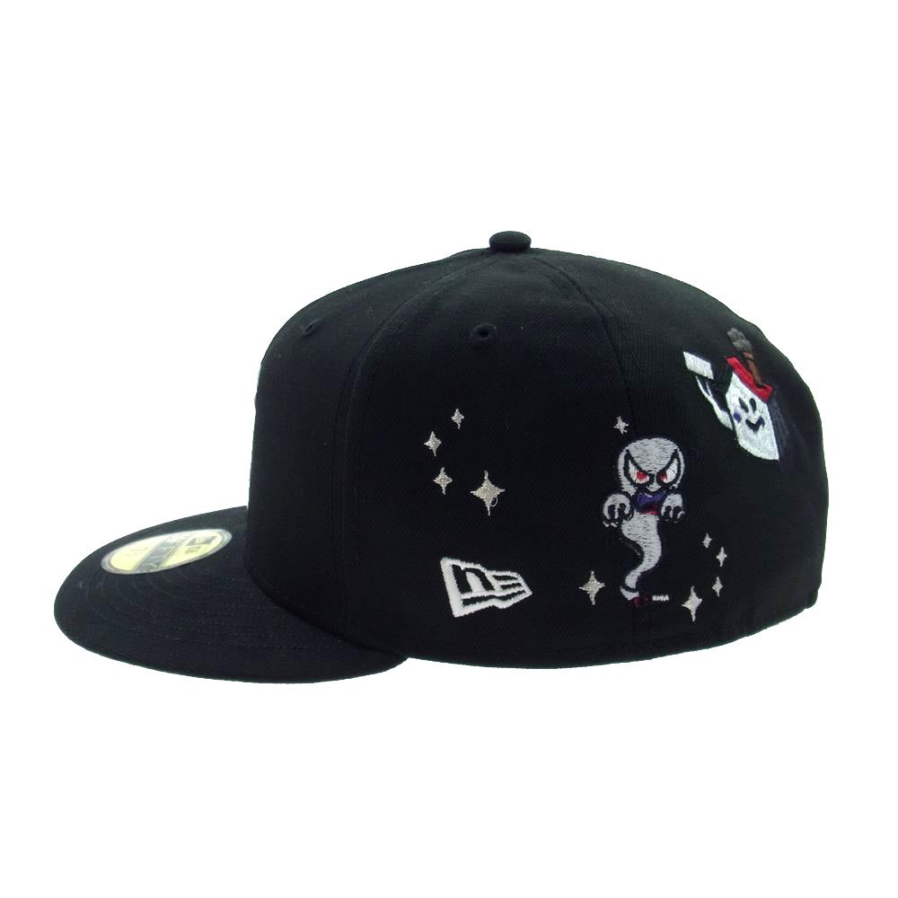 Supreme シュプリーム 22SS Characters S Logo Cap キャラクター Sロゴ キャップ ブラック ブラック系 61.5cm【中古】