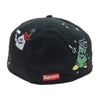 Supreme シュプリーム 22SS Characters S Logo Cap キャラクター Sロゴ キャップ ブラック ブラック系 61.5cm【中古】