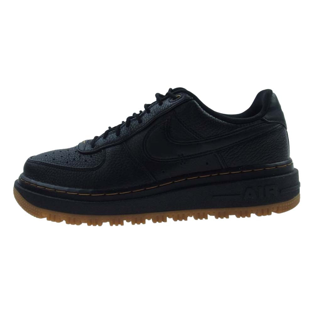 NIKE ナイキ DB4109 001 Air Force1 Low Luxe エア フォース 1 ロー ラックス ブラック スニーカー ブラック系 28.5cm【中古】