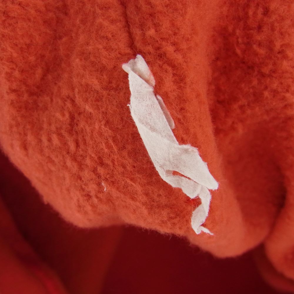 Supreme シュプリーム 21SS Don't Care Hooded Sweatshirt Burnt Red プルオーバ― フード パーカー レッド系 L【中古】