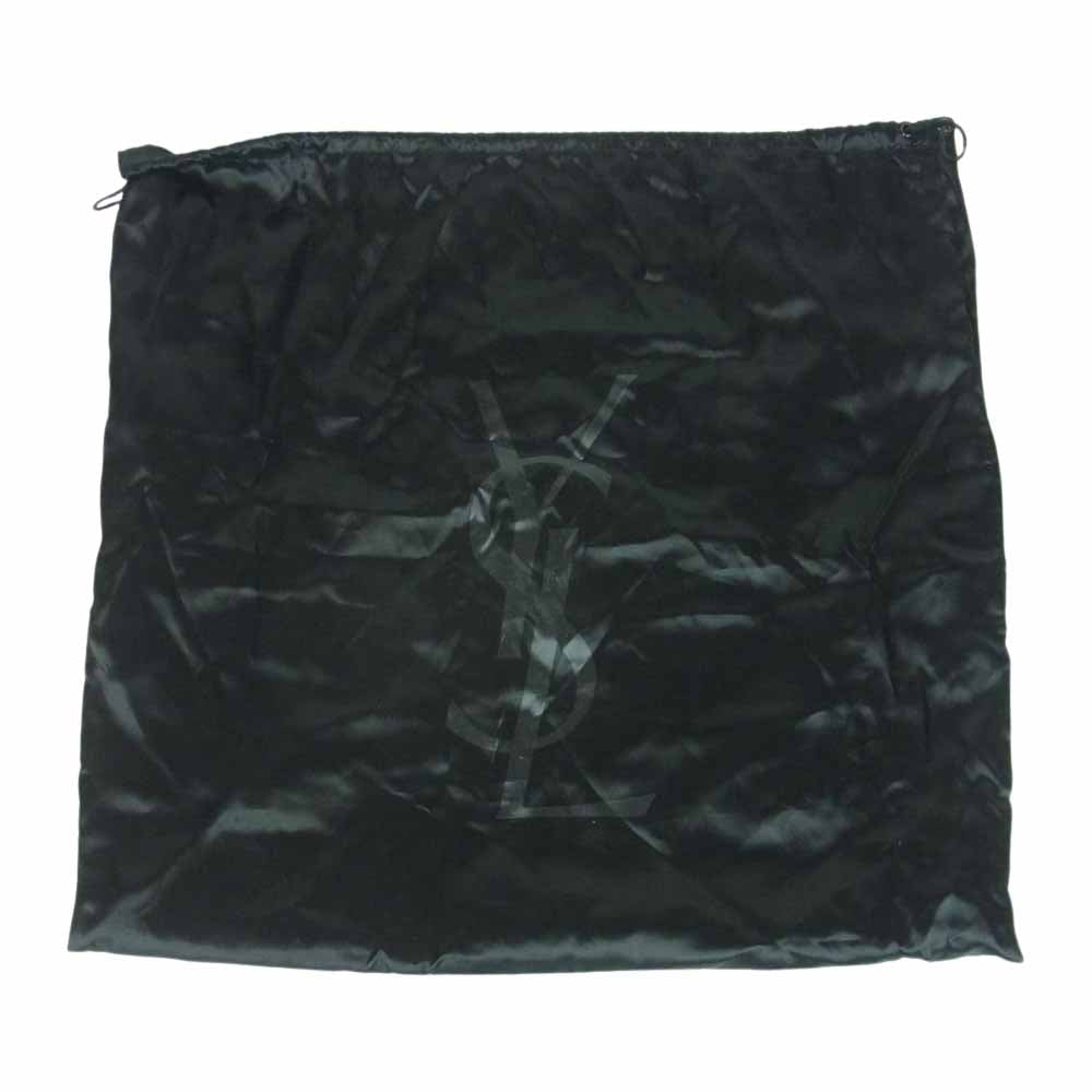 YVES SAINT LAURENT イヴサンローラン 311222 カバス シック 2WAY ショルダー ハンド バッグ ブラック系【中古】