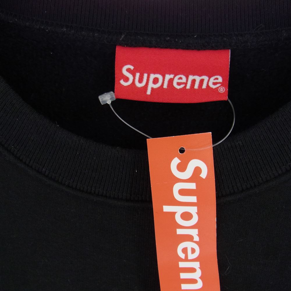 Supreme シュプリーム 20AW BIG ARC CREWNECK ビッグ アーチ クルーネック スウェット ブラック系 L【中古】