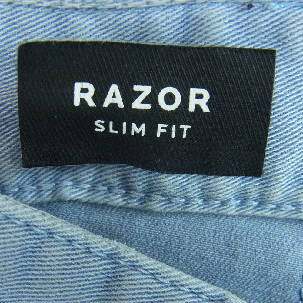 デンハム 01-15-05-10-001 RAZOR FB/SLIM FIT スリムフィット デニム パンツ インディゴブルー系 W30【中古】