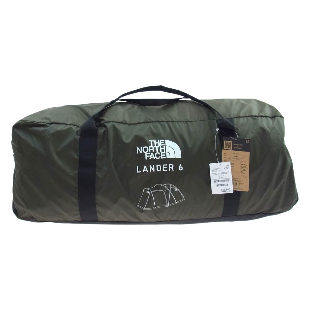 THE NORTH FACE ノースフェイス NV22317 LANDER 6 ランダー6 テント カーキ系 ワンサイズ【新古品】【未使用】【中古】
