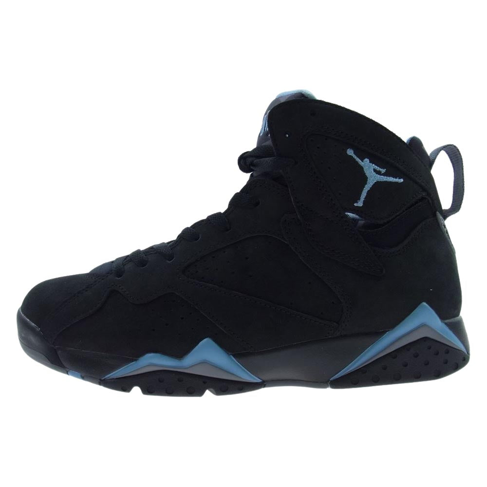 NIKE AIR JORDAN ナイキ ジョーダン CU9307-004 7 RETRO CHAMBRAY 2023 エア ジョーダン 7 シャンブレー ハイカット スニーカー  ブラック系 26.5cm【極上美品】【中古】