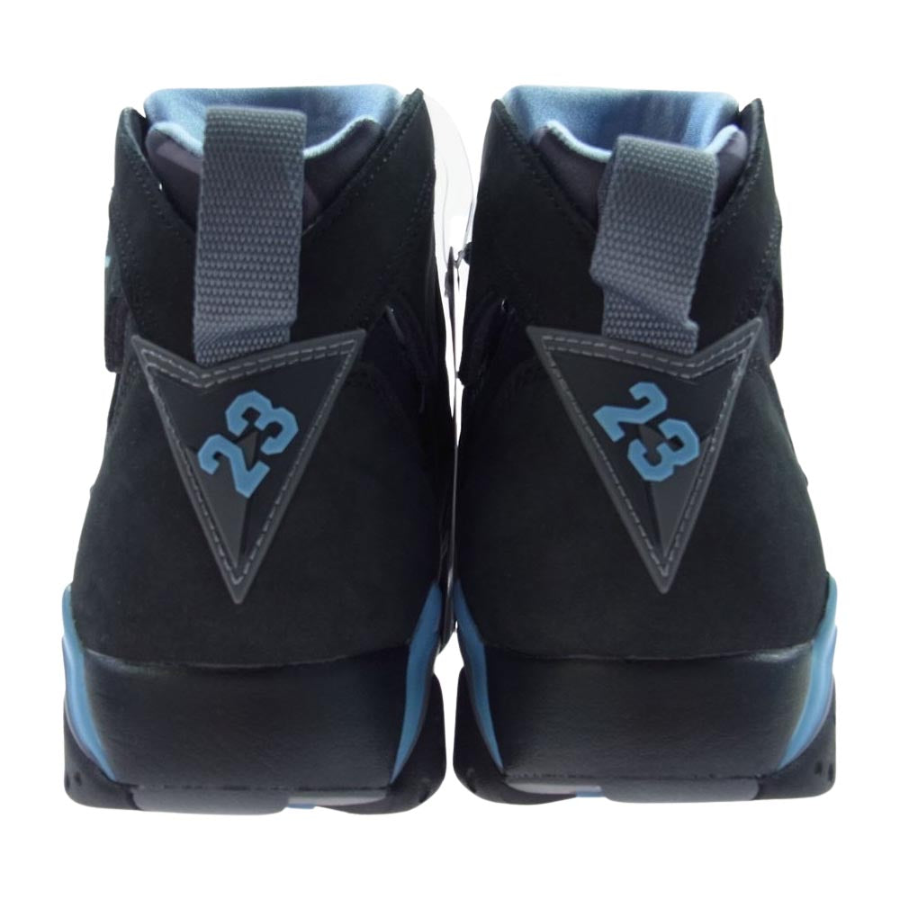 NIKE AIR JORDAN ナイキ ジョーダン CU9307-004 7 RETRO CHAMBRAY 2023 エア ジョーダン 7 シャンブレー ハイカット スニーカー  ブラック系 26.5cm【極上美品】【中古】