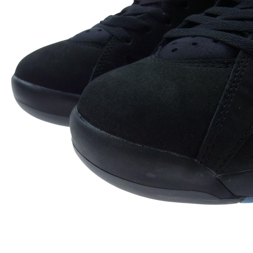 NIKE AIR JORDAN ナイキ ジョーダン CU9307-004 7 RETRO CHAMBRAY 2023 エア ジョーダン 7 シャンブレー ハイカット スニーカー  ブラック系 26.5cm【極上美品】【中古】