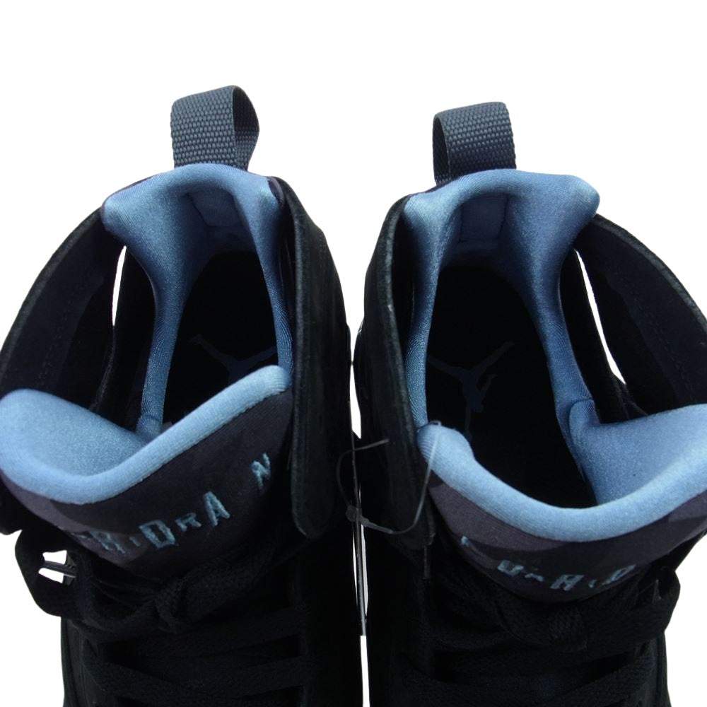 NIKE AIR JORDAN ナイキ ジョーダン CU9307-004 7 RETRO CHAMBRAY 2023 エア ジョーダン 7 シャンブレー ハイカット スニーカー  ブラック系 26.5cm【極上美品】【中古】