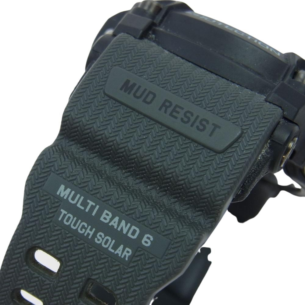 CASIO G-SHOCK カシオ ジーショック GWG-100-1A8JF   MASTER OF G MUDMASTER マッドマスター マスターオブジー 腕時計 タフソーラー ソーラー充電式  デジタル アナログ アナデジ 電波 ブラック系【極上美品】【中古】