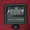 KADOYA カドヤ 1154 SELECT SLEEVER - PL セレクトスリーバー ライダー ジャケット メッシュ 革ジャン ブラック系 M【極上美品】【中古】