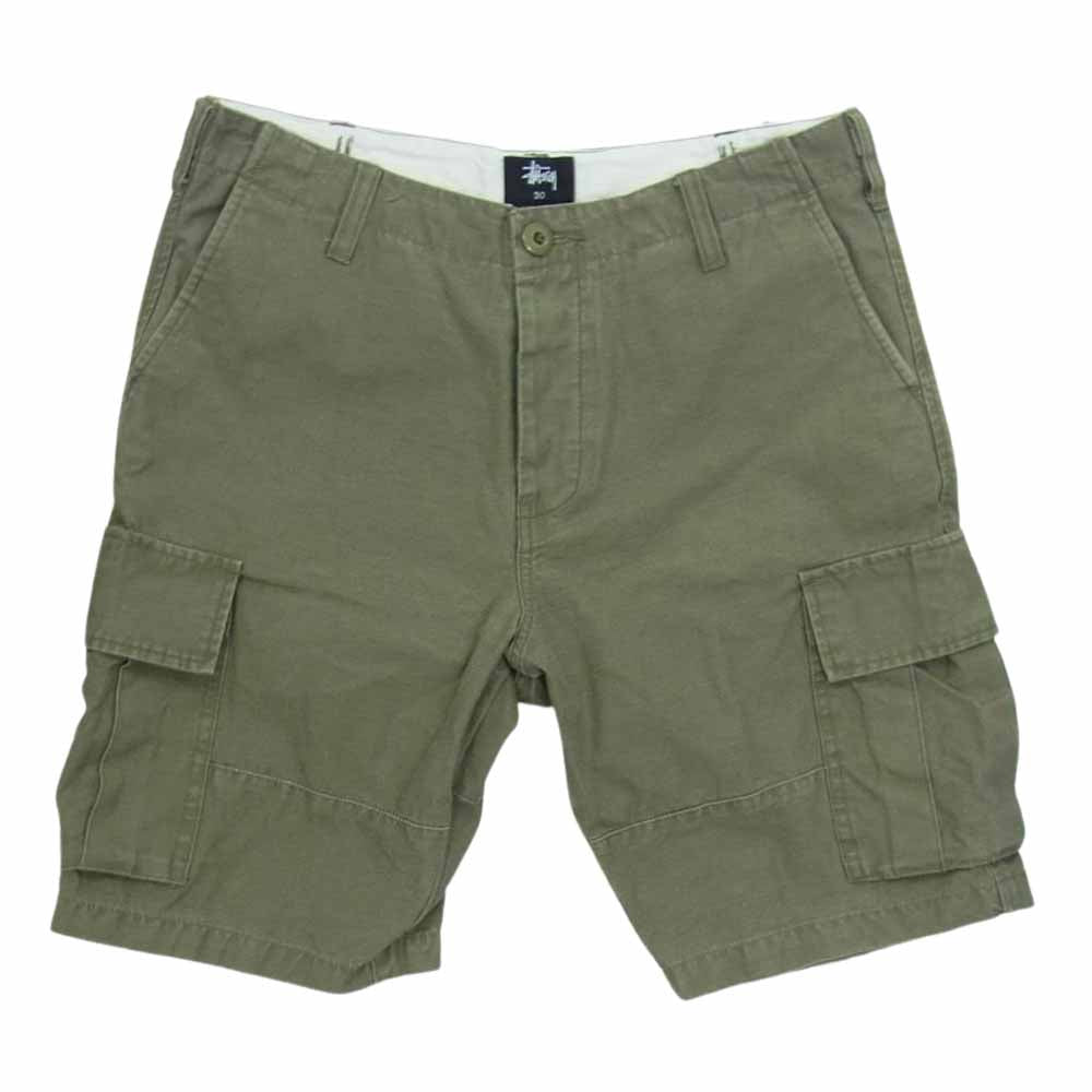 STUSSY ステューシー カーゴ ショーツ パンツ カーキ系 30【中古】