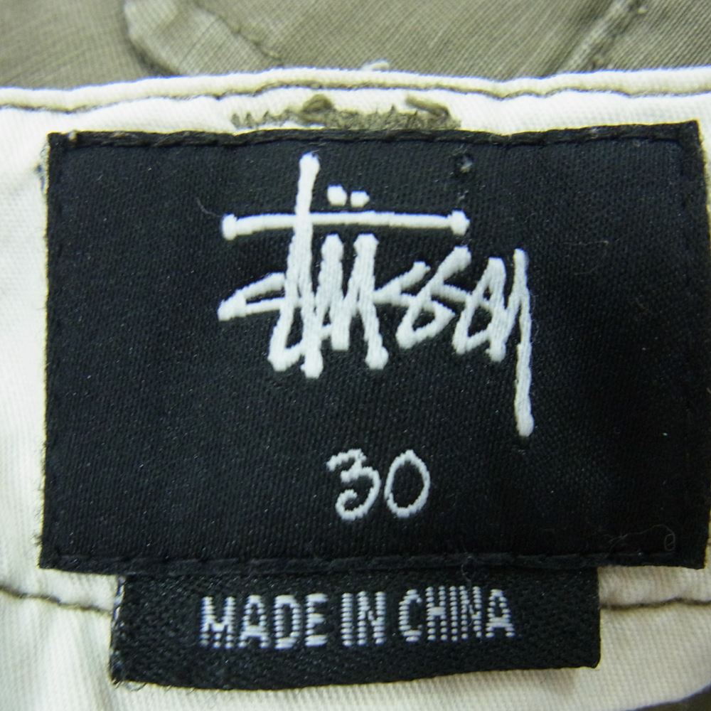 STUSSY ステューシー カーゴ ショーツ パンツ カーキ系 30【中古】