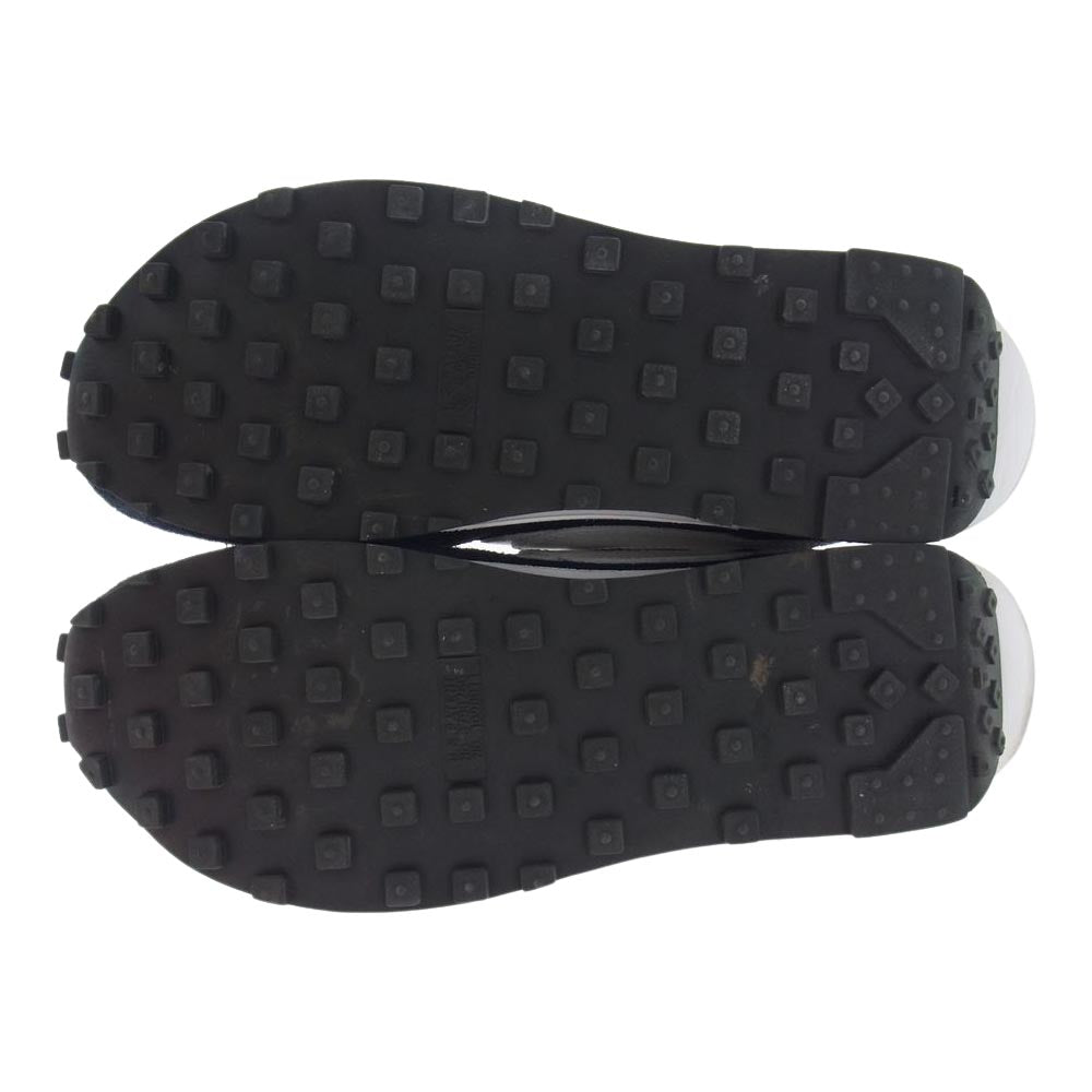 NIKE ナイキ × sacai × Fragment DH2684-400 LD Waffle ワッフル Blackened Blue スニーカー ネイビー系 ホワイト系 27.5cm【中古】