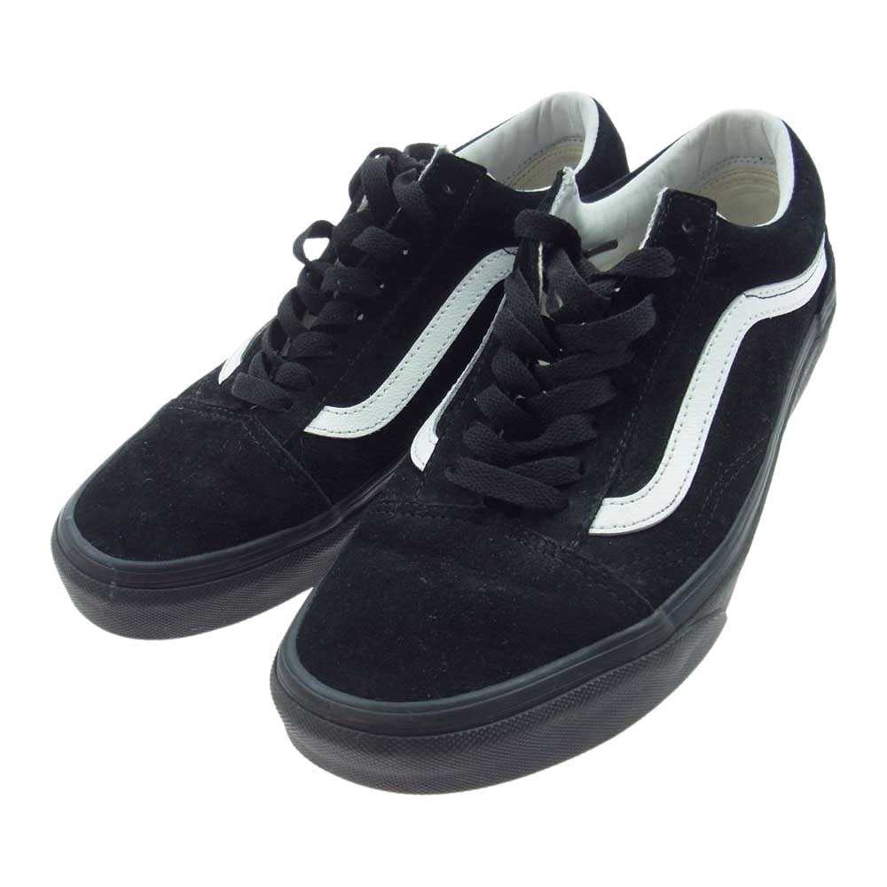 VANS バンズ 751505 OLD Skool オールドスクール スエード ローカットスニーカー ブラック系 25cm【中古】