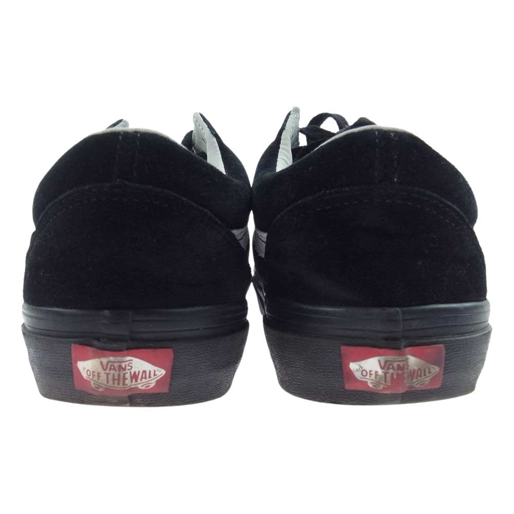 VANS バンズ 751505 OLD Skool オールドスクール スエード ローカットスニーカー ブラック系 25cm【中古】