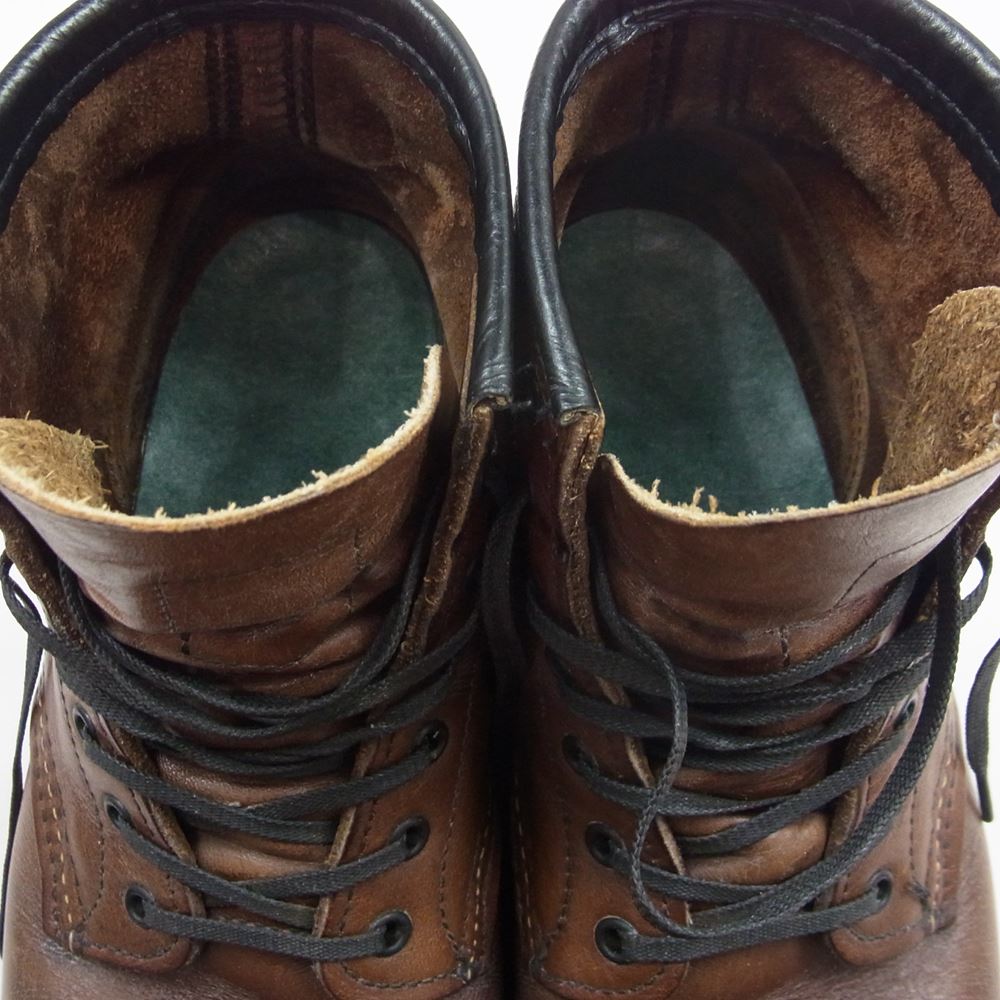 RED WING レッドウィング 9016 羽タグ BECKMAN BOOT ベックマン ワーク ブーツ  ブラウン系 US7【中古】