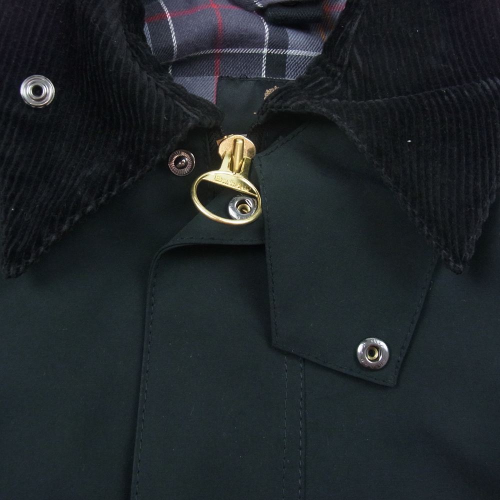 Barbour バブアー 22AW 222MCA0790 × BEAMS F 別注 BEDALE ビデイル 2layer ノンオイルド ジャケット ブラック系 36【美品】【中古】