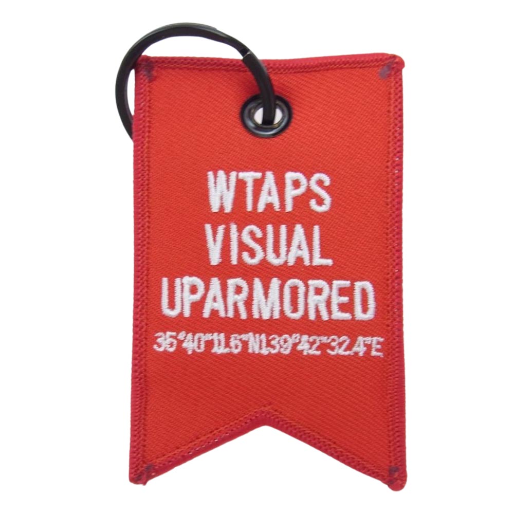 WTAPS ダブルタップス 19AW 192VEDT-AC02 POS KEY HOLDER. POLY RED ポス キーホルダー レッド レッド系【新古品】【未使用】【中古】